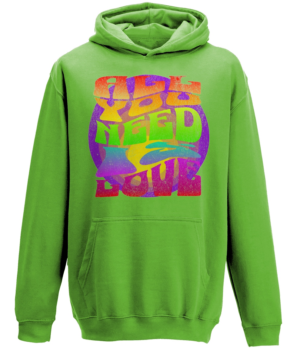 Thumbnail: "All you need is love" Hoodie
