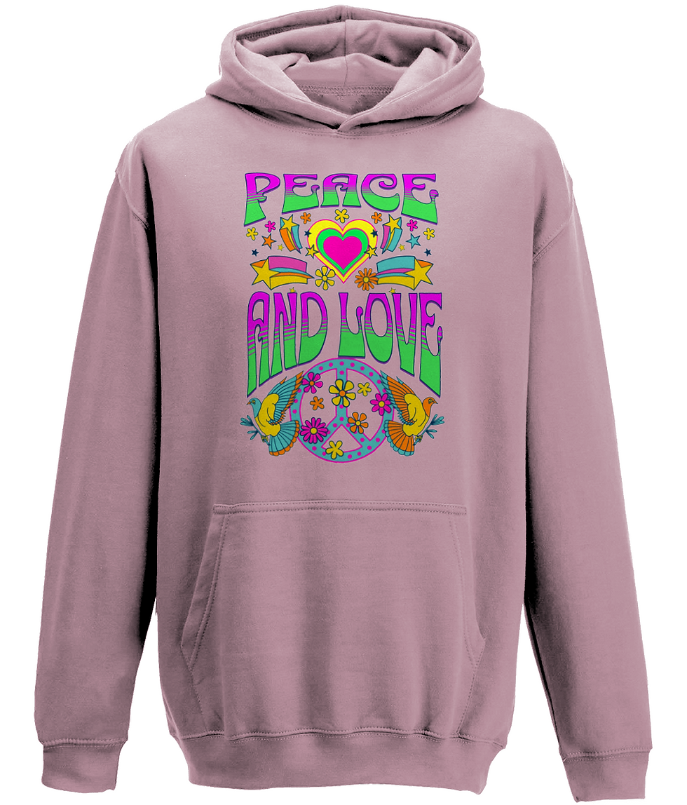 Thumbnail: "Peace and Love"Hoodie
