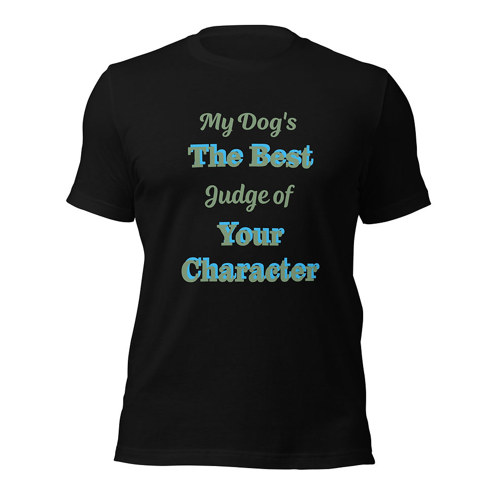 Thumbnail: My Dog Your Character Unisex t-shirt