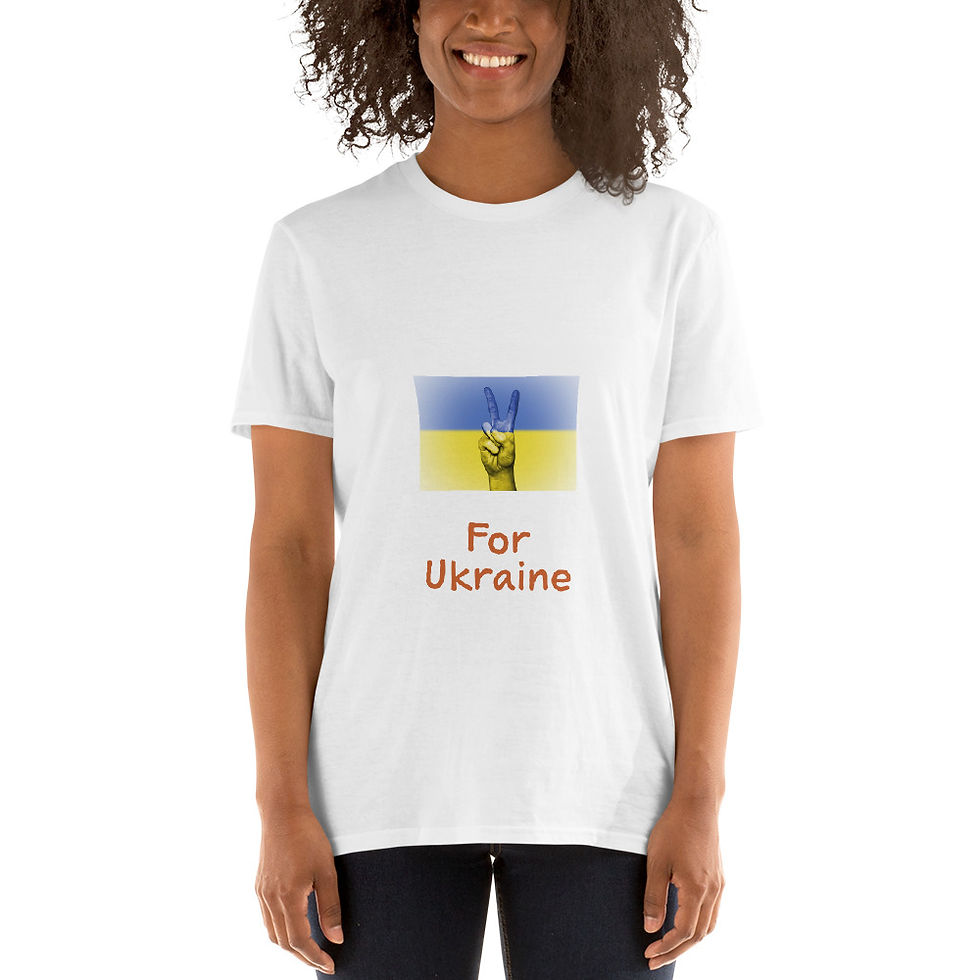 Thumbnail: For Ukraine Short-Sleeve Unisex T-Shirt