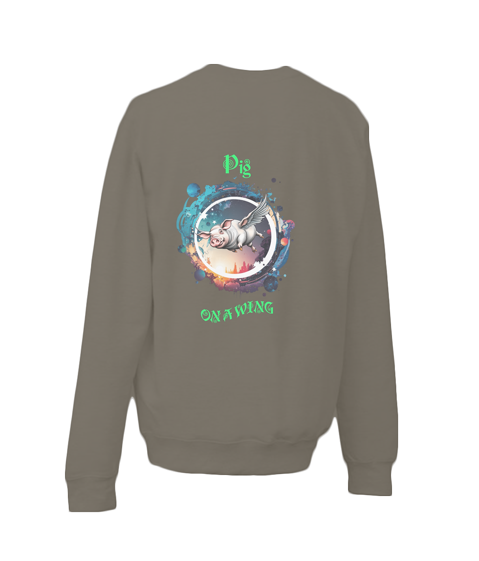Thumbnail: "Pig on a Wing" Sweatshirt