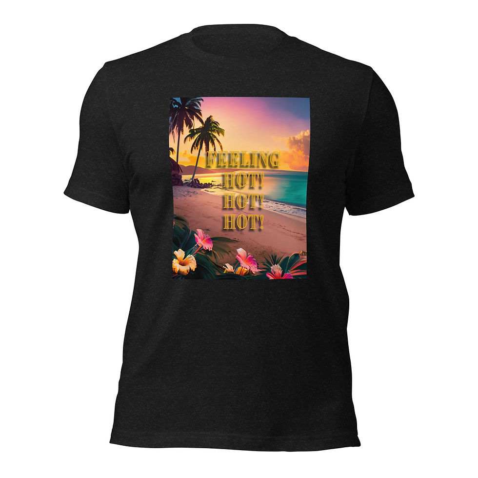 Thumbnail: Hot hot hot Unisex t-shirt
