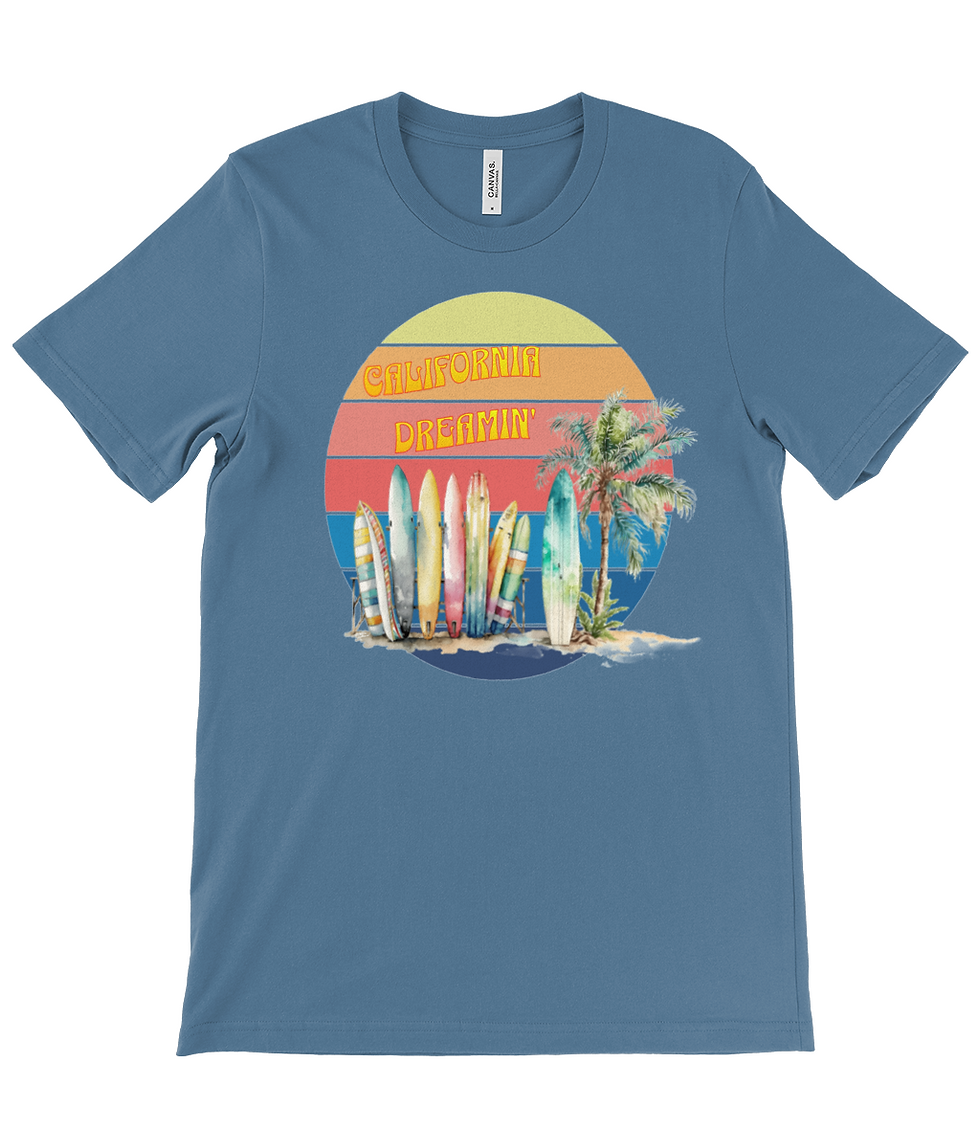 Thumbnail: California Dreamin Crew Neck T-Shirt 