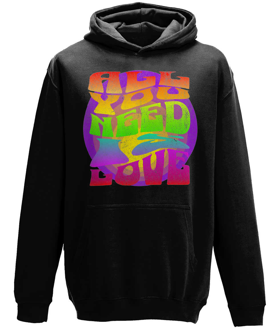Thumbnail: "All you need is love" Hoodie
