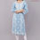 Thumbnail: SCA Royal Rayon Chikankari Straight Kurti-Blue