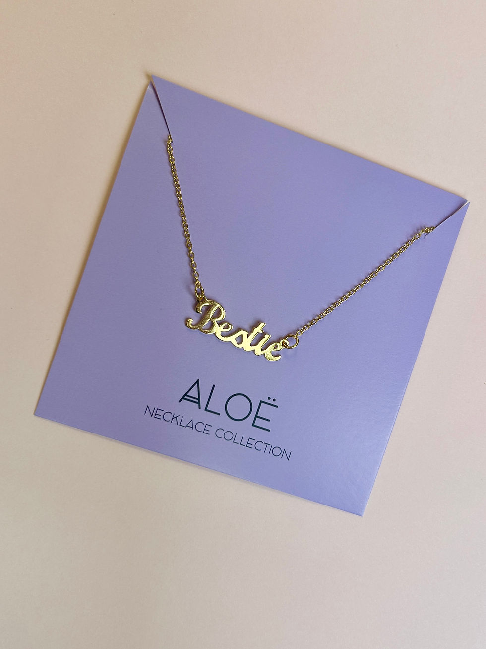Thumbnail: Bestie or Babe Necklace 