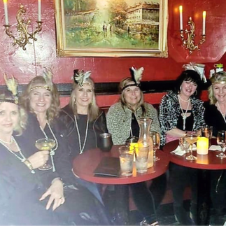 women at speakeasy