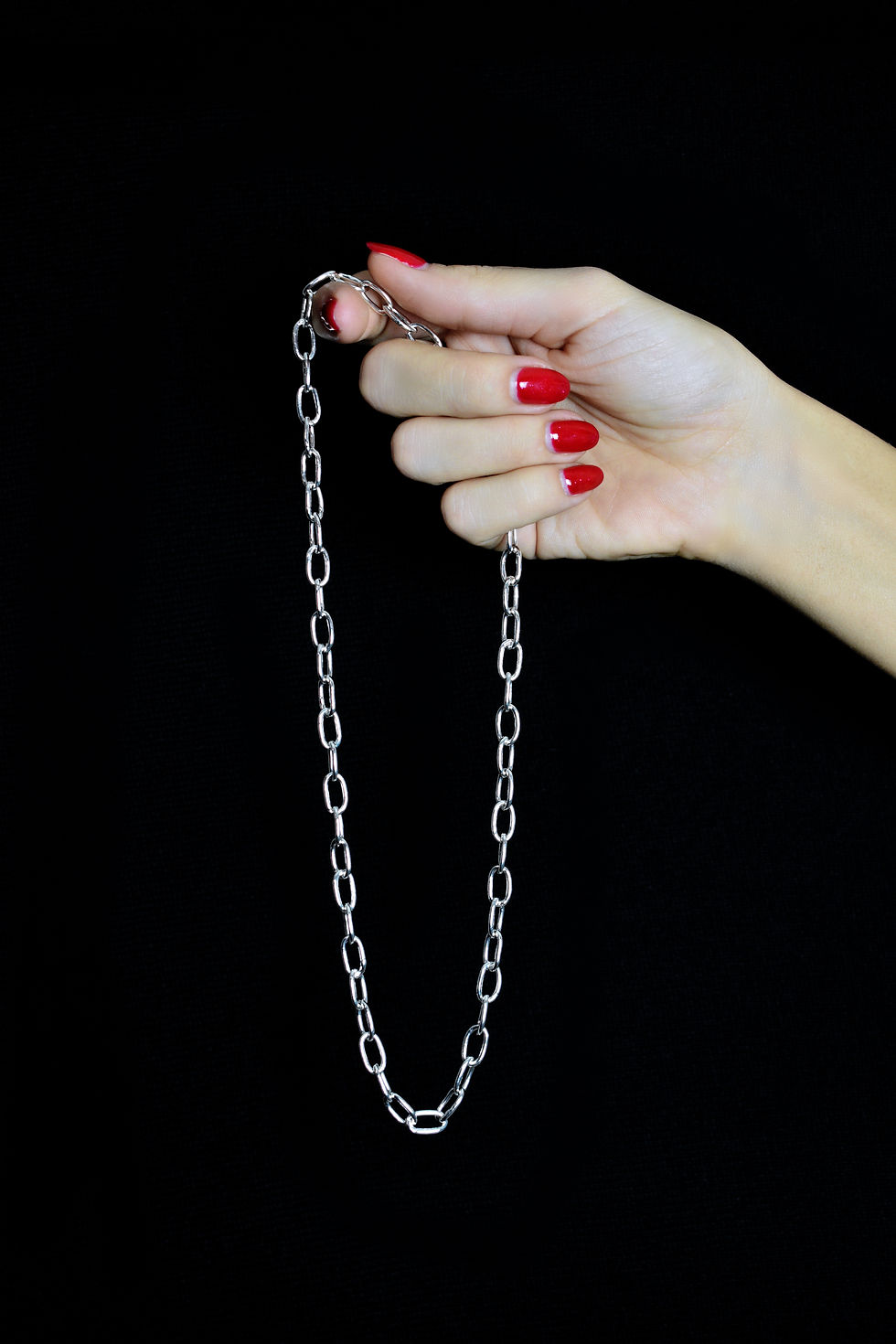 Thumbnail: 999 Silver | Paperclip Link Chain Necklace