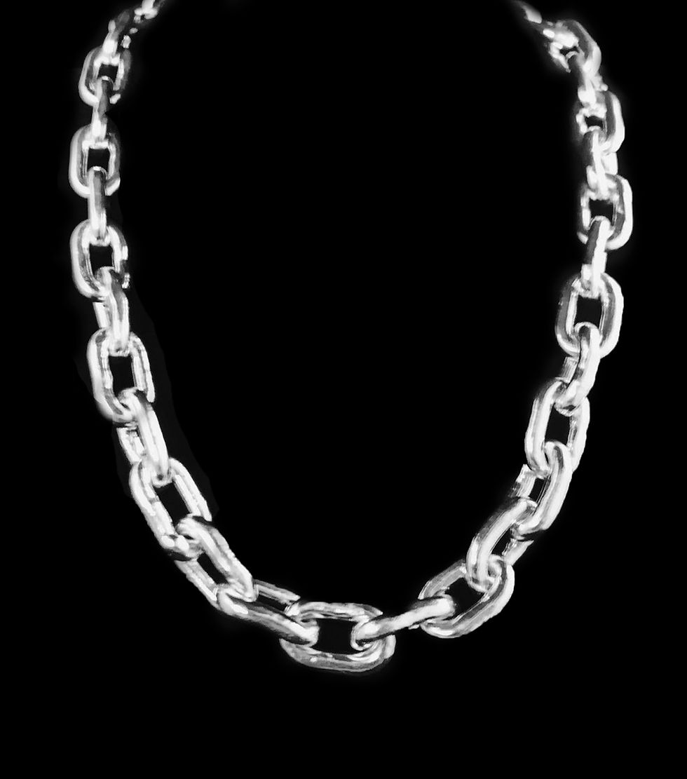 Thumbnail: 999 Silver | Huge & Heavy Anchor Box Chain Necklace or Bracelet
