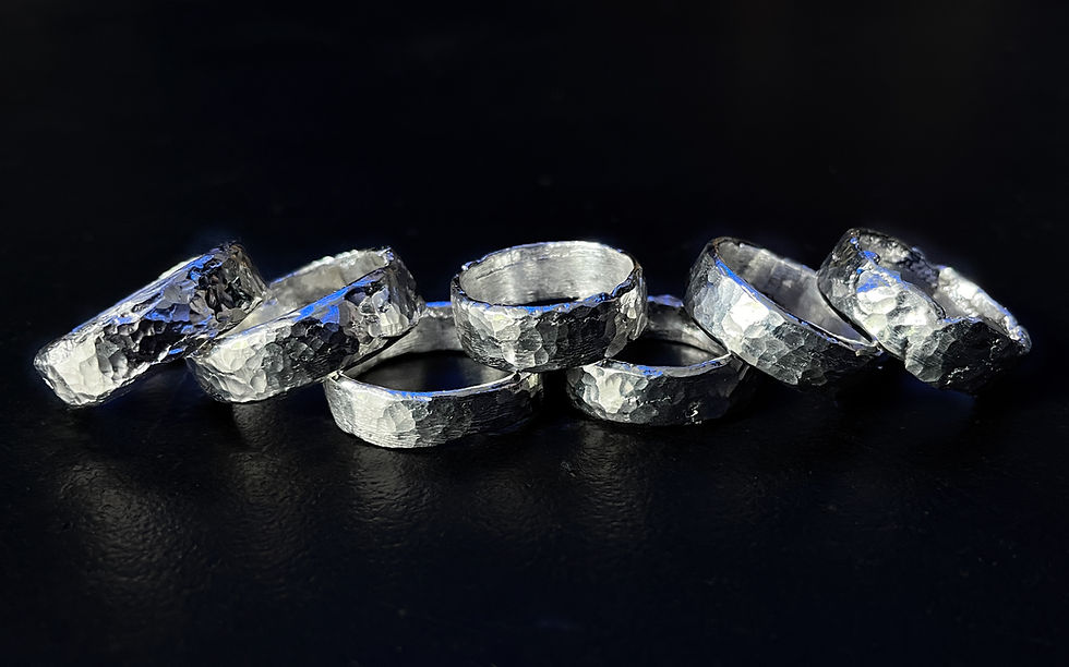 Thumbnail: 999 Pure Silver Handmade Ring | Custom Size & Finish