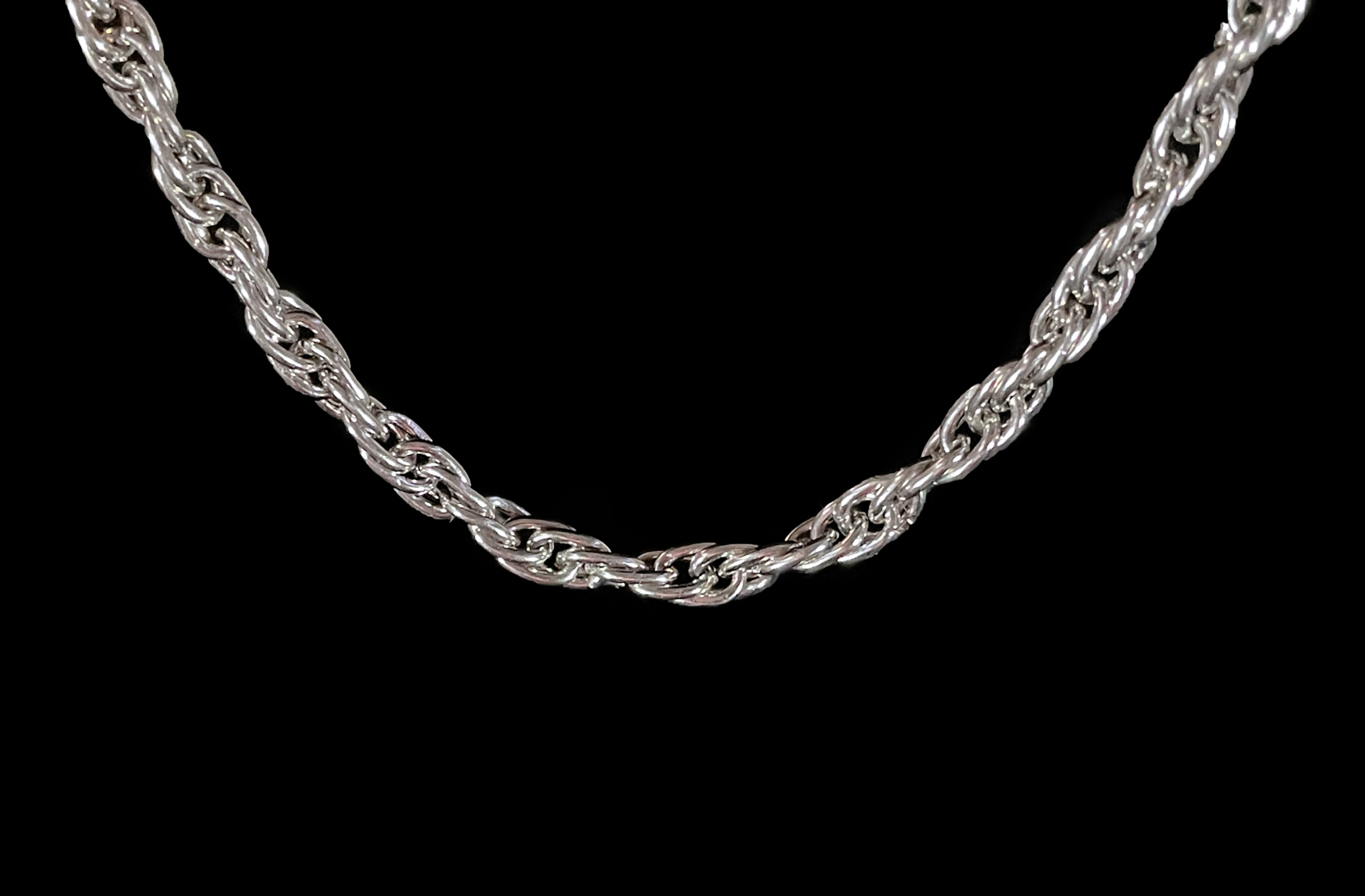 999 Silver | Rope Chain Necklace