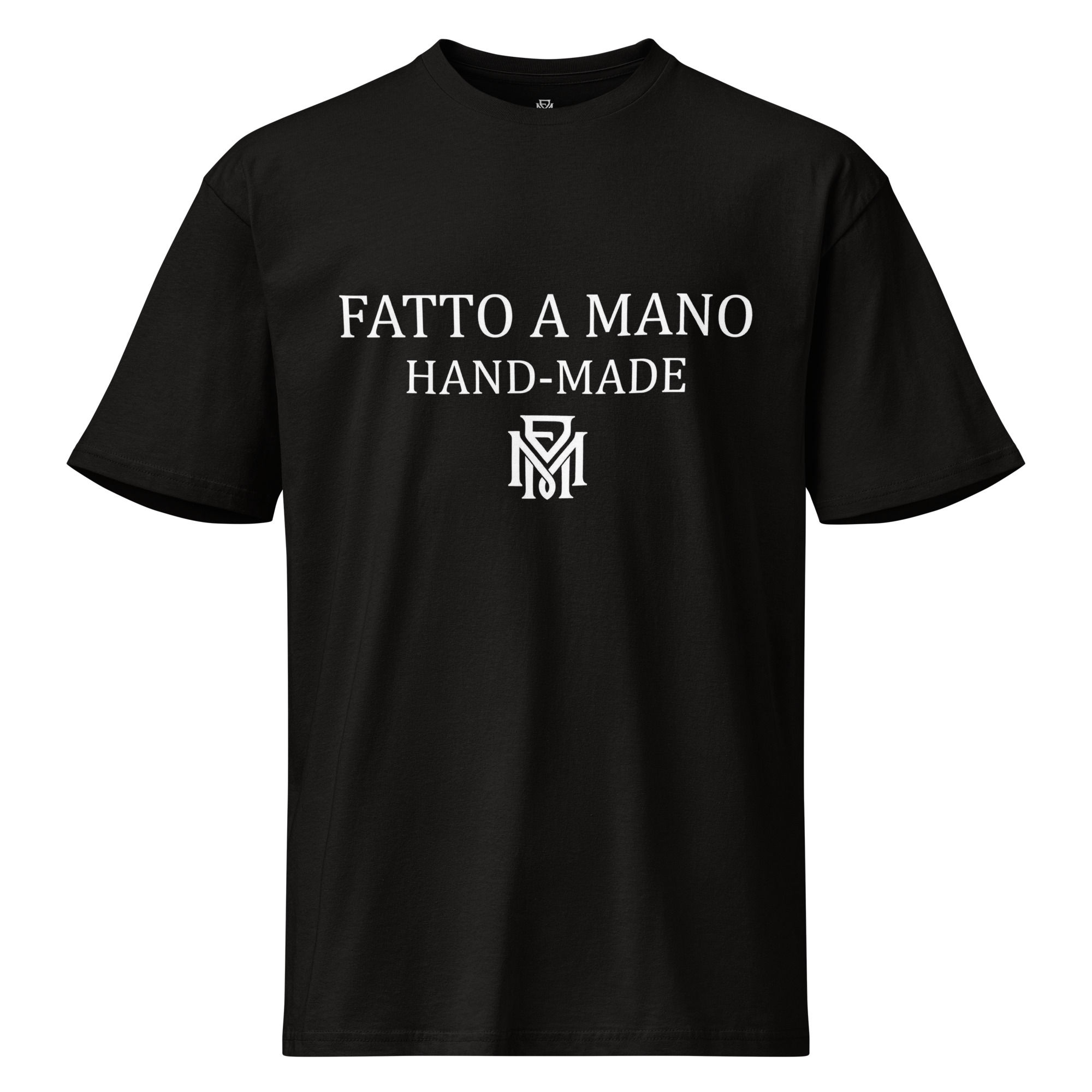Men's Premium Short Sleeve Black Tee
