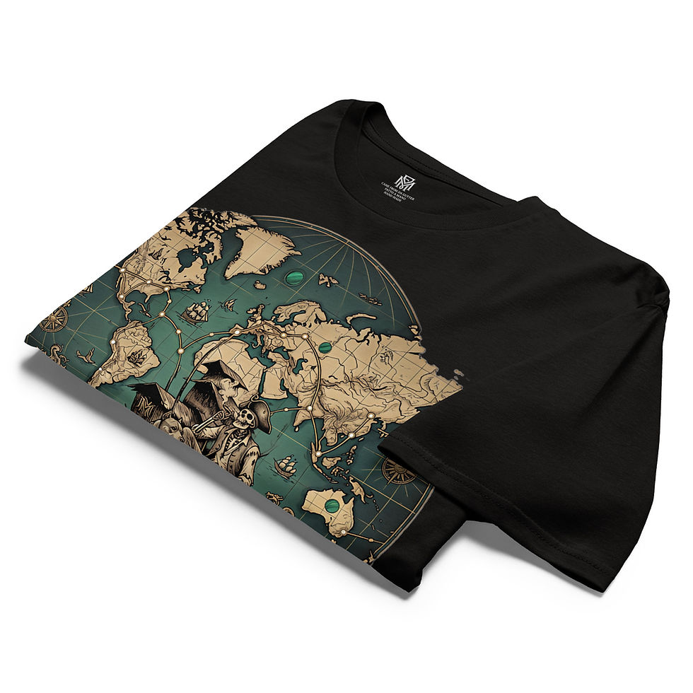 Thumbnail: Vibe Dept. Premium Short Sleeve Black Tee  