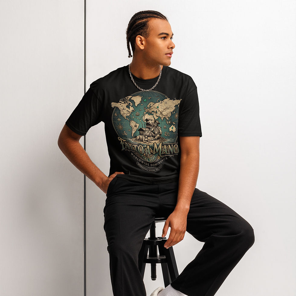 Thumbnail: Vibe Dept. Premium Short Sleeve Black Tee  