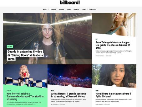 billboard.it / Guarda in anteprima il video di “Sliding Doors” di Isabella Turso