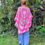 Thumbnail: Candy Cloud Circular Poncho