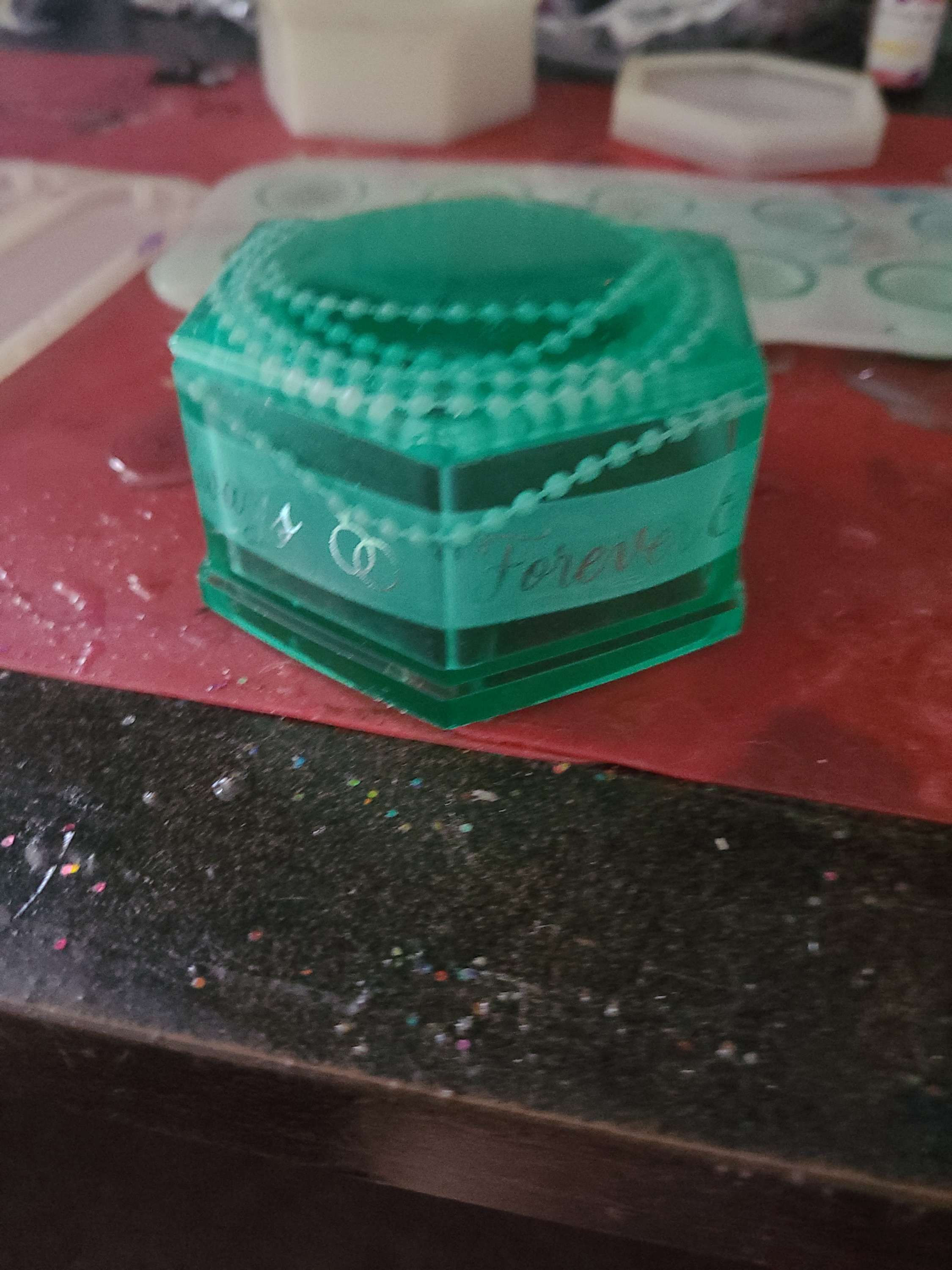 Always and Forever Jewelry Tinket Box