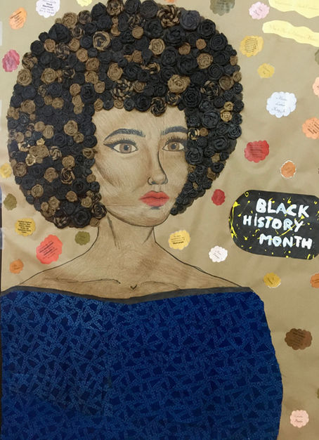 Library News: Mural for Black History Month