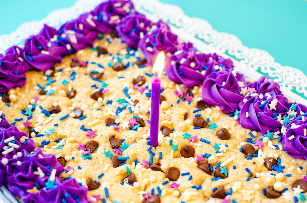 Chocolate Chip Cookie Cake