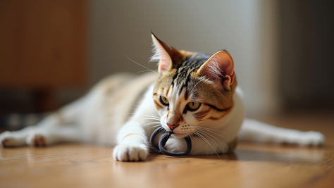 The Fascinating Reasons Cats Play with Hair Ties