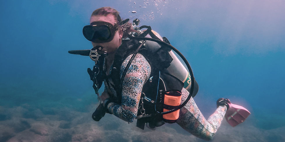 Scuba Diving for Beginners - Plunge Waterwear Dive Suits Dive Skin upf 50+ DiveSkin
