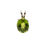 Thumbnail: peridot Arizona Green gemstone rhodium birthstone August sterling silver pendant