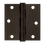 Thumbnail: SB3502 hinge in Oil-Rubbed Bronze finish, 3.5" x 3.5", removable pin, square corners