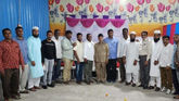 شہر پداپلی میں متحدہ ضلع کریم نگر کے اردو صحافیوں کی تہنیتی تقریب