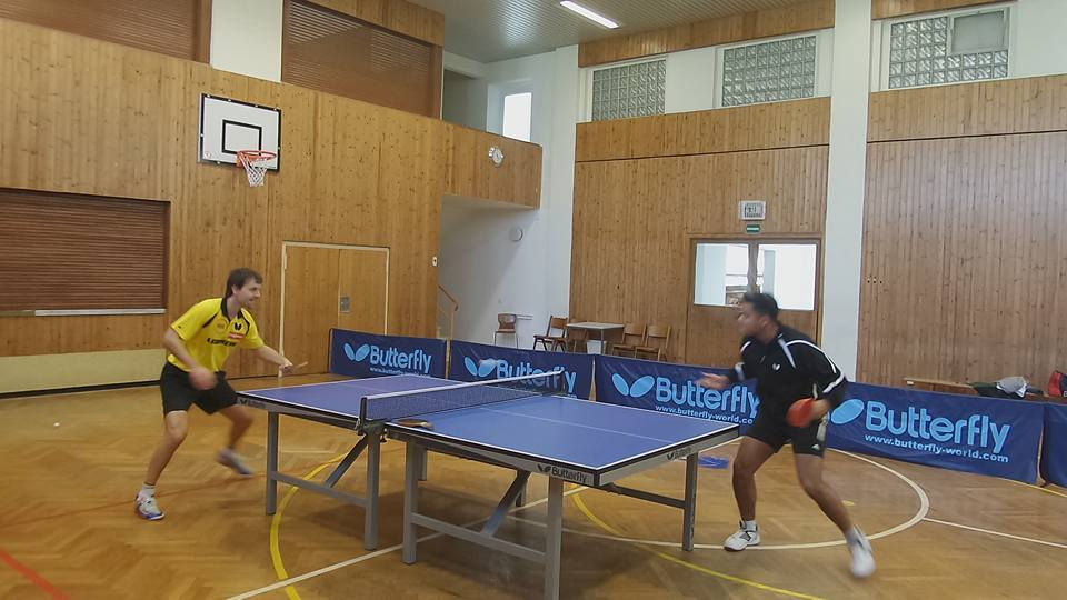 Trainning con Timo Boll