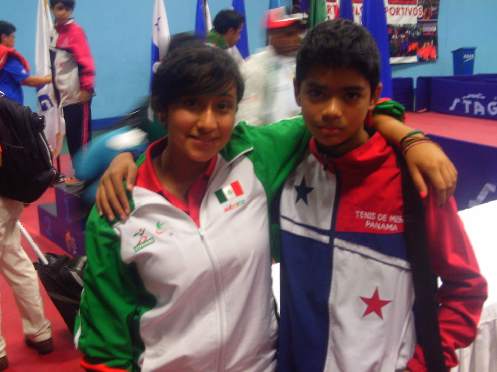 Con Lulú Gutiérrez, Campeona Mexican