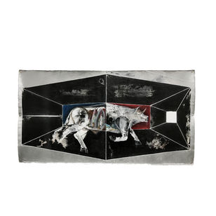 "Mechanical Bull", painting by Shane Smith 
