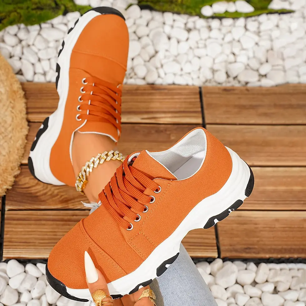 Thumbnail: StepBloom™ Casual Sport Sneakers