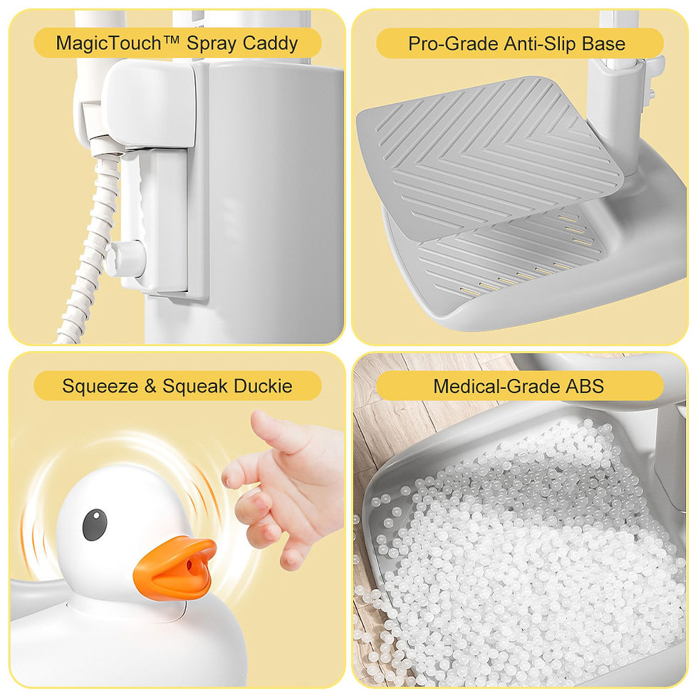 Thumbnail: LittleCare™ Baby Bath Stand