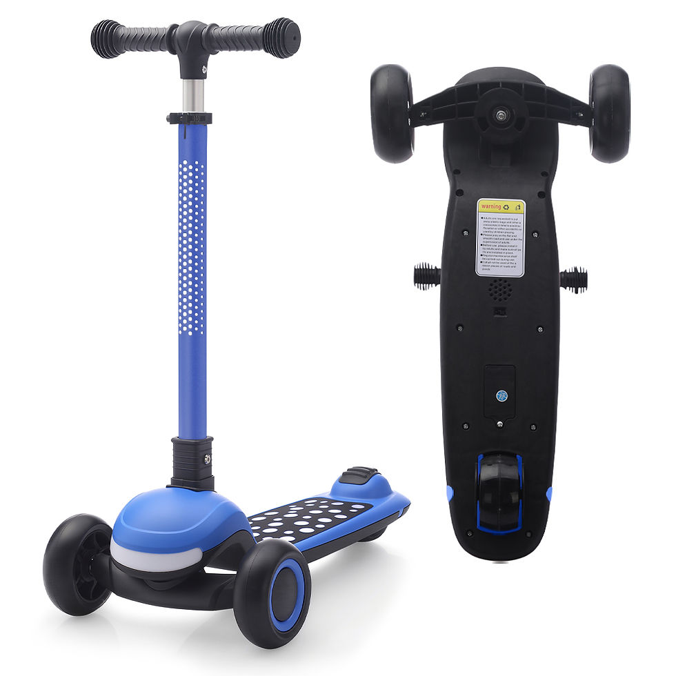 Thumbnail: GlowRide™ 3-Wheel Kids Scooter