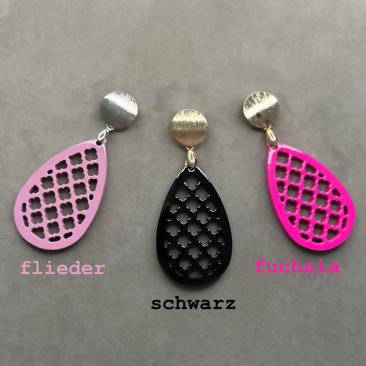 Chiara Ohrringe aus Horn