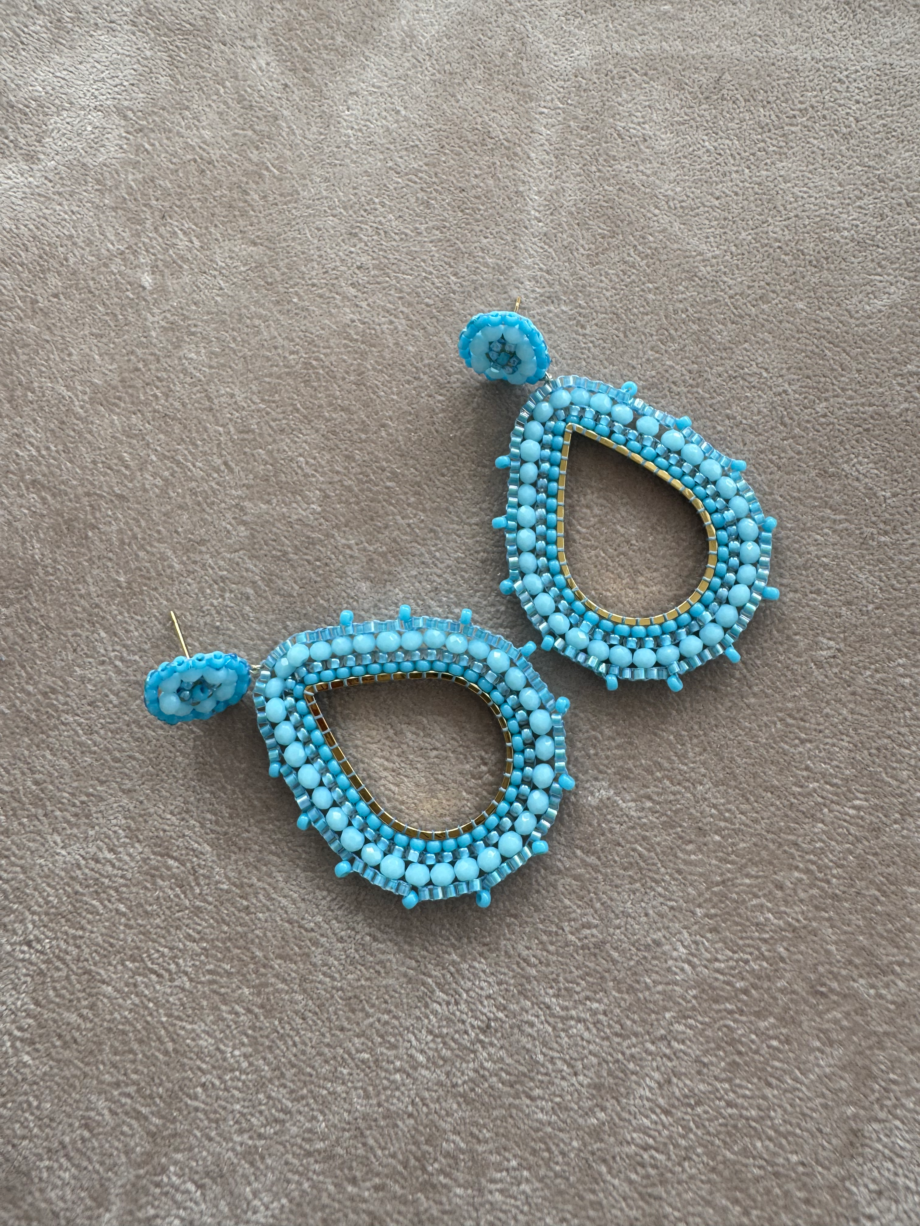 perlenohrringe damen sommer farbig