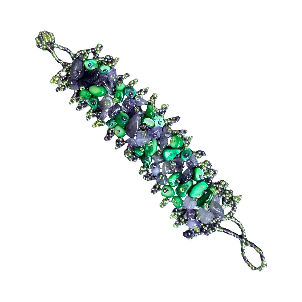 Thumbnail: Mykonos Armband aus Natursteinen
