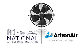 Genuine ActronAir outdoor axial condenser fan — Actron Spare Parts