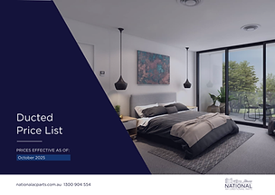 Actron Air Daikin Fujitsu Braemar Ducted Price List National AC Parts