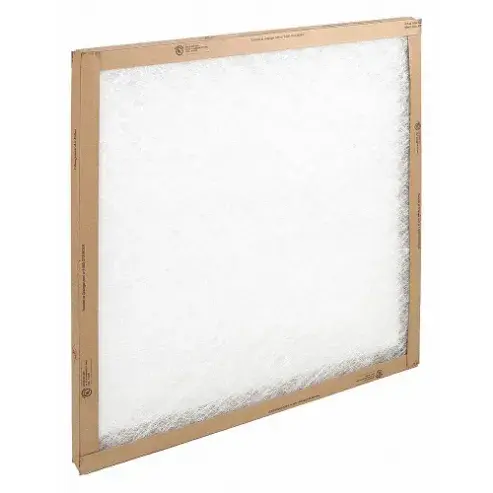 Fiberglass air conditioning filter
