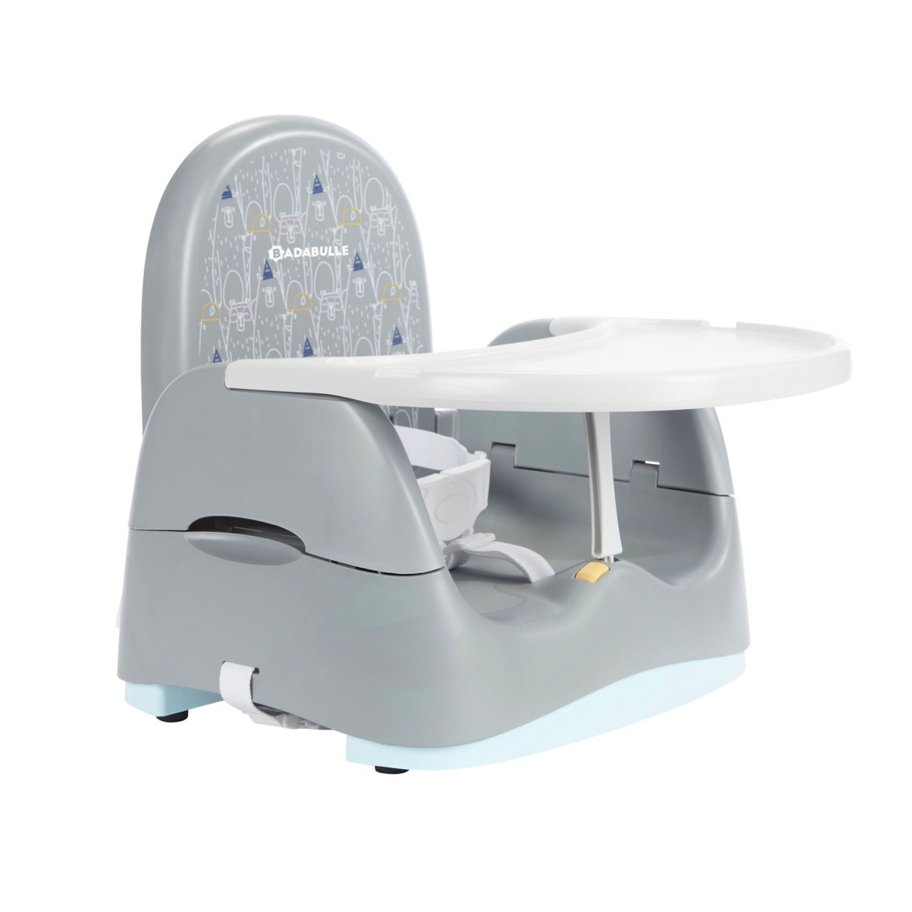 Badabulle Sitzerhöhung für Zuhause und Unterwegs - Bär - höhenverstellbar
