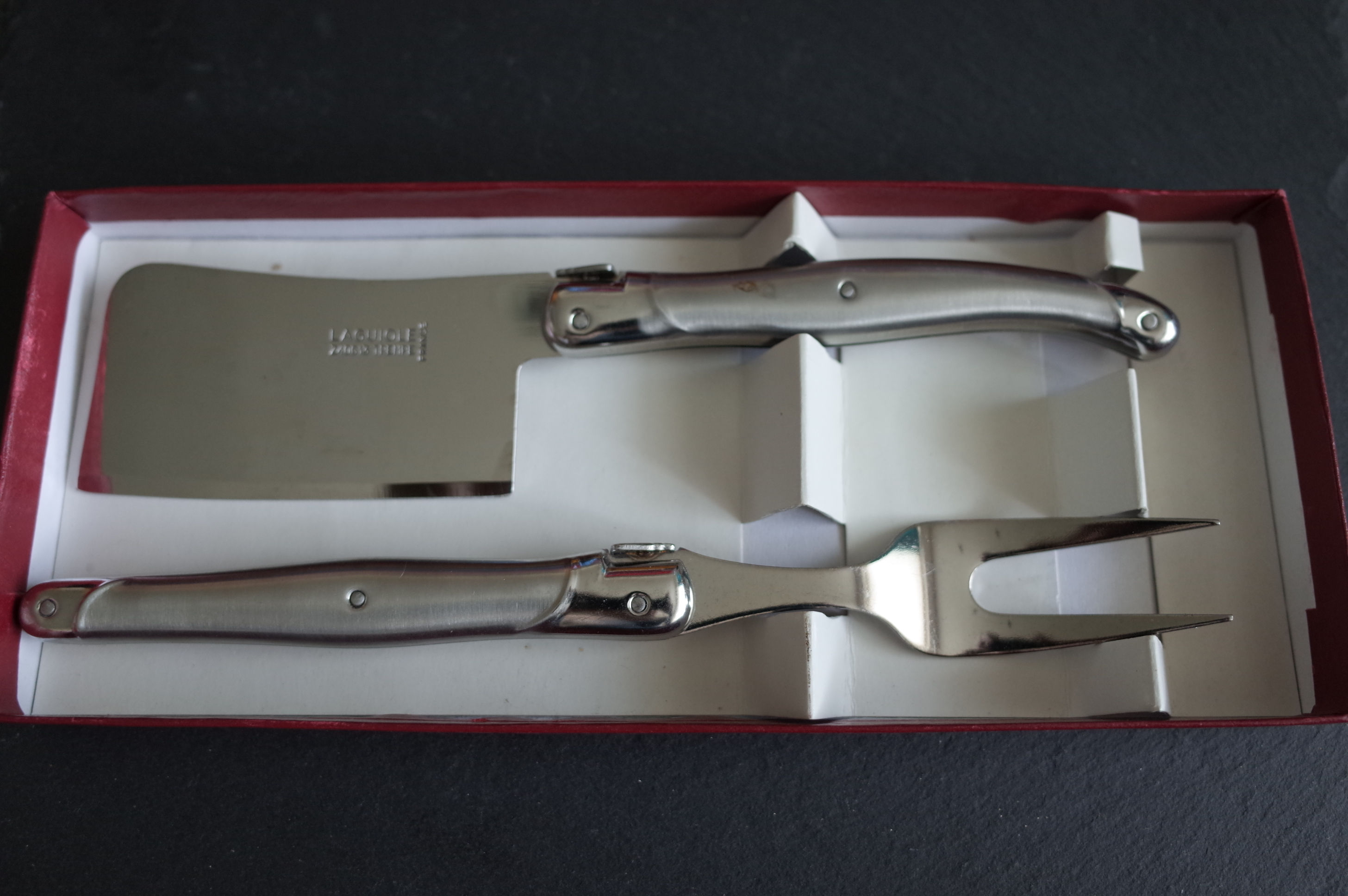 ラギオール チーズナイフ＆フォーク