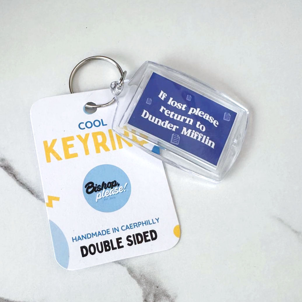 Return to Dunder Mifflin Keyring