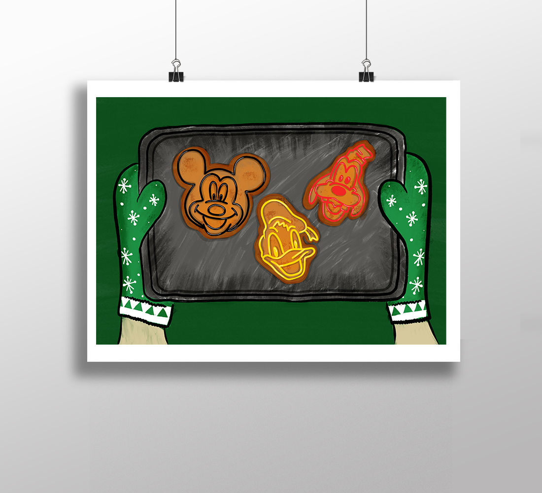 Christmas Baking - Print