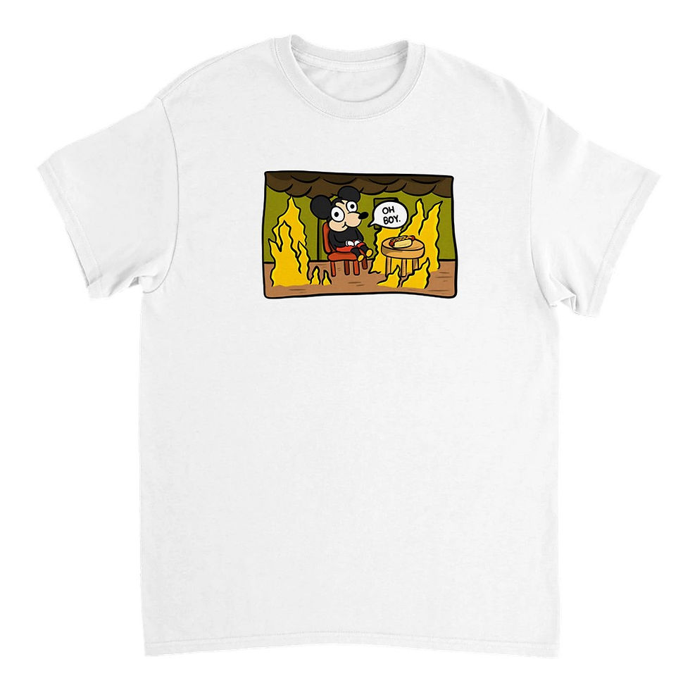 Thumbnail: This is Fine Meme T-shirt | Funny Meme T-Shirt | House on Fire