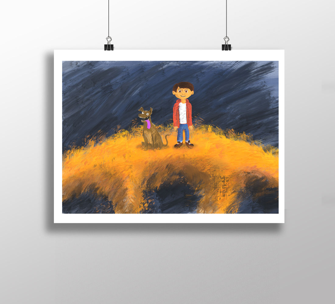 Marigold Bridge - Print