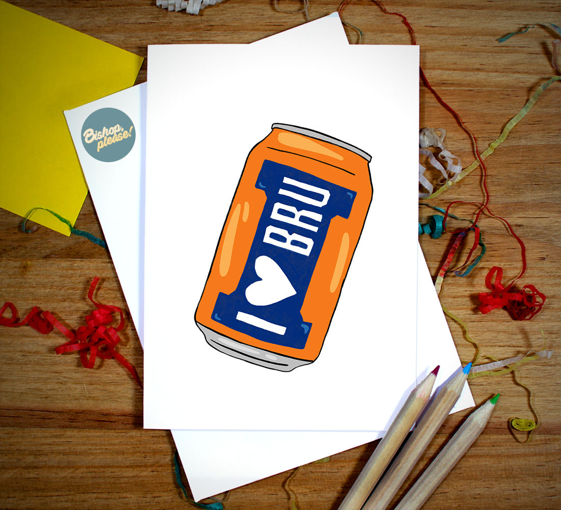 I Love Bru - Card