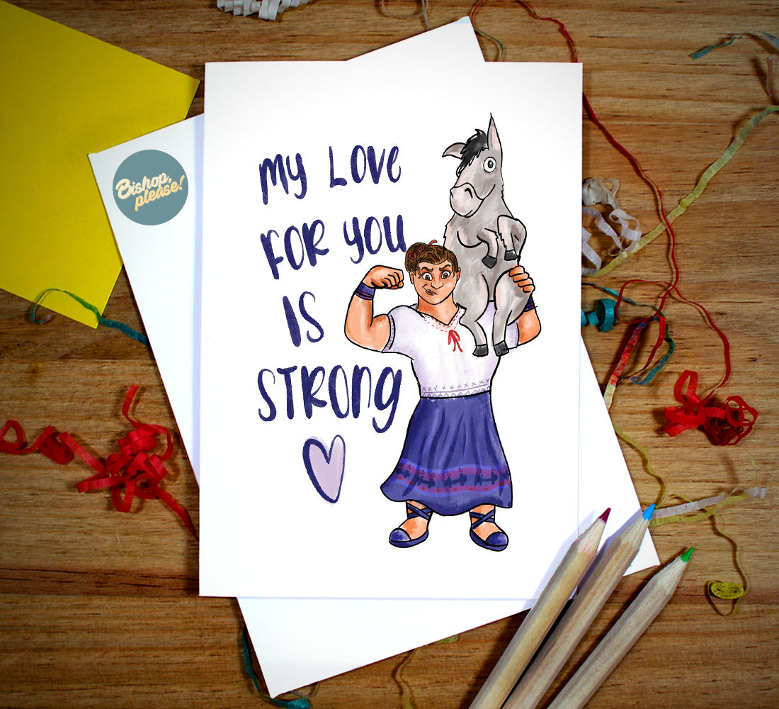 Strong Love - Card