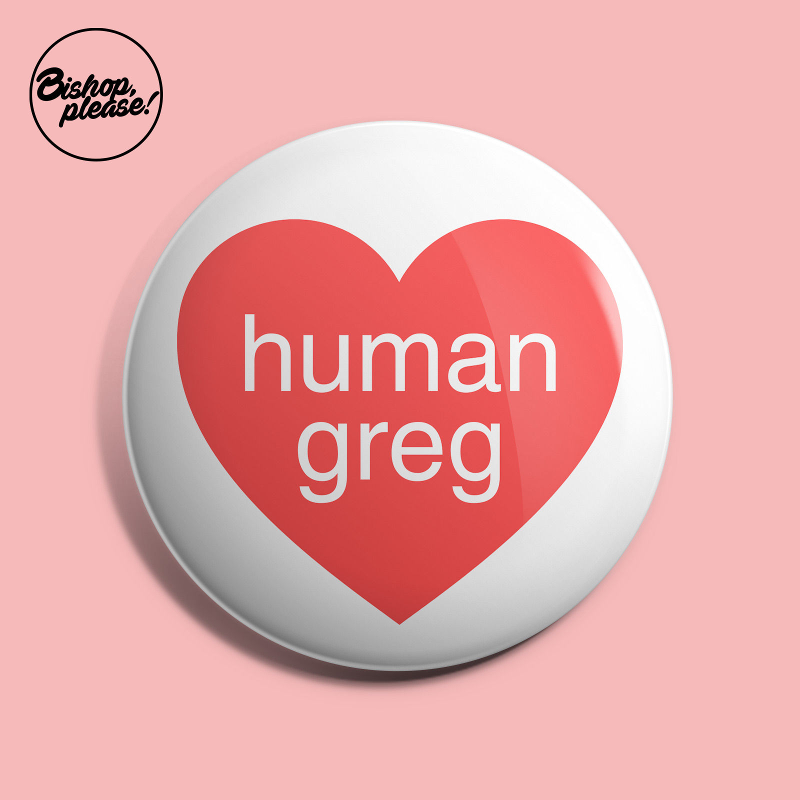 Human Greg - Badge