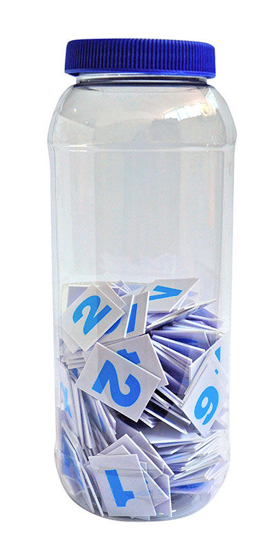 Matemóvil con 240 piezas (2.4cm x 3.2cm)